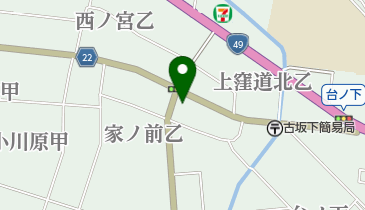 山内屋商店の地図画像