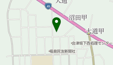 新井田植木園の地図画像