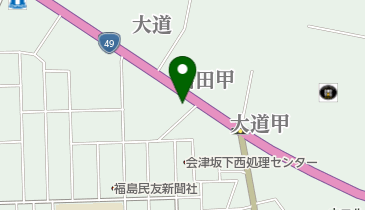 有限会社スズキオート会津の地図画像