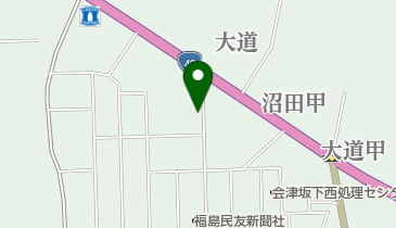 坂下共同ガス有限会社の地図画像