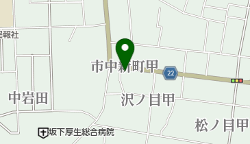 上野電気商会の地図画像