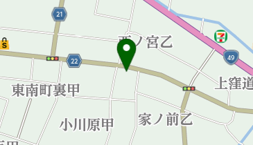 白井電器商会の地図画像