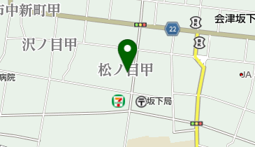 日本基督教団会津坂下教会の地図画像