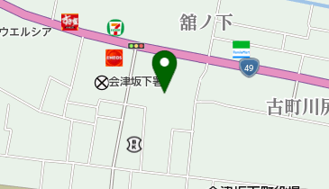 コープあいづCOOPばんげの地図画像