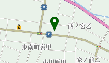 五ノ井酒店の地図画像