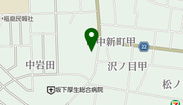 渡部文弥商店の地図画像