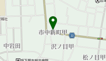 伊藤精肉店の地図画像