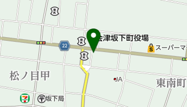 会津商工信用組合会津坂下支店の地図画像