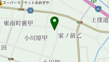 大田農機店の地図画像