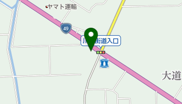 イイヅカ理容の地図画像