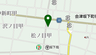 磯目理容所の地図画像