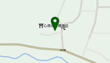 江花理容店の地図画像