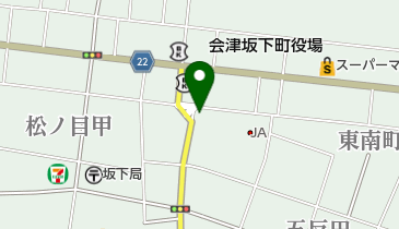 長島表具店の地図画像