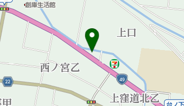 あかべこの地図画像