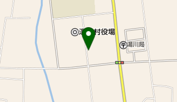 湯川村役場 保健センターの地図画像