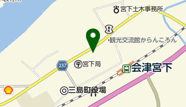 宮下クリーニング店の地図画像