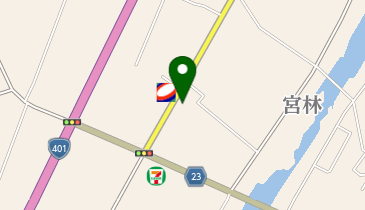 荒川硝子店の地図画像