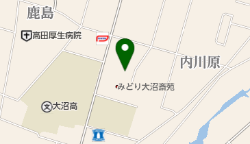 かねか高田店の地図画像