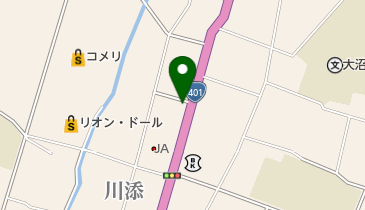 五十嵐農機店の地図画像