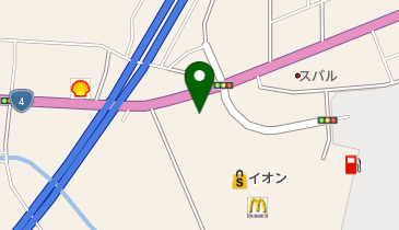 カンガルー堂ジャスコ白河西郷店の地図画像