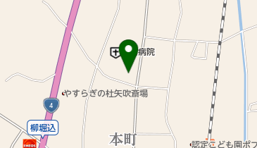 有限会社ひらがの地図画像