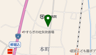 矢田部豆腐店の地図画像