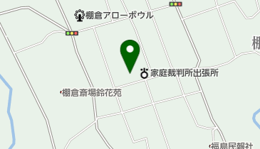 和知指圧治療院の地図画像