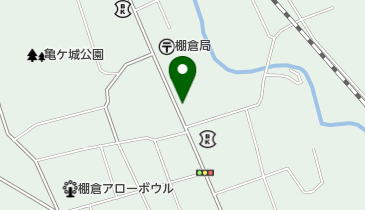 深谷造花店の地図画像