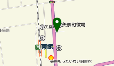 ましこデンキの地図画像