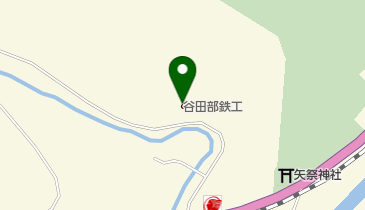 谷田部鉄工 工場の地図画像