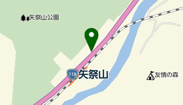 鮎信の地図画像