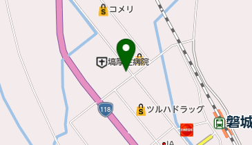 原慶呉服店の地図画像