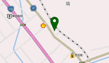 みつこし呉服店の地図画像