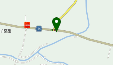 桑沢商店の地図画像