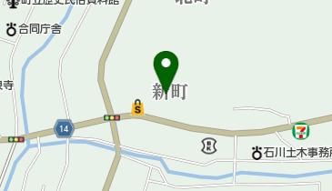 さがら生花店の地図画像