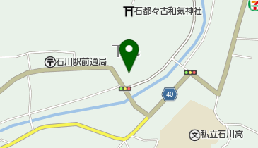 石川斎場水晶館の地図画像