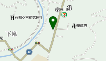 酒井時計店の地図画像