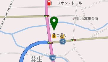 東急クリーニング玉川店の地図画像