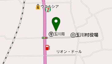 玉川村役場 保健センターの地図画像