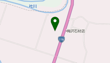 円谷製麺の地図画像