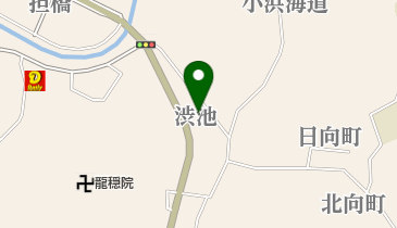 丸一染物店の地図画像