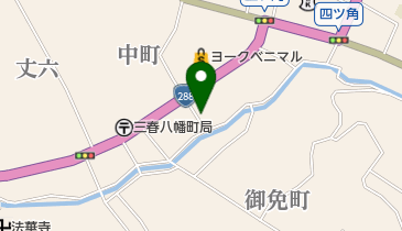 あさかクリーニング店の地図画像