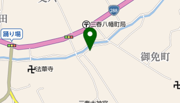 三春写真館の地図画像