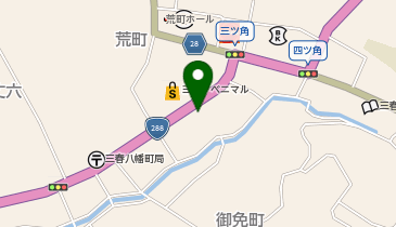 フラワーショップまるおんの地図画像