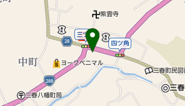 くろば青果店の地図画像