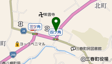 亀井時計店の地図画像