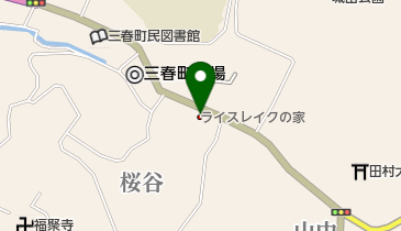 三春町役場 ライスレイクの家の地図画像