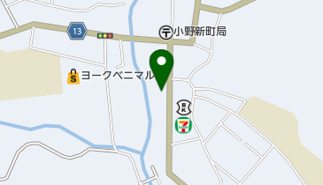 小野町共同ガスの地図画像