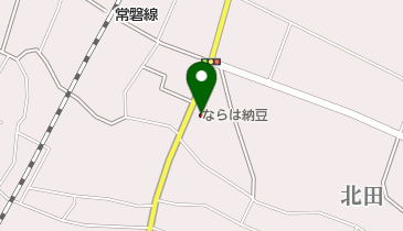 ならは納豆の地図画像