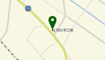 上岡化学工業株式会社の地図画像